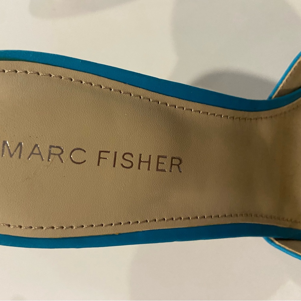 Marc Fisher Heel Sandals Size 9.5 - image 4